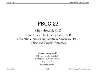 PBCC-22