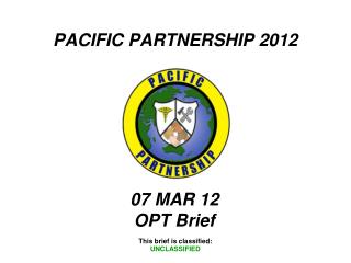 PACIFIC PARTNERSHIP 2012