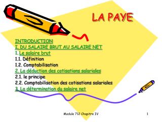 LA PAYE