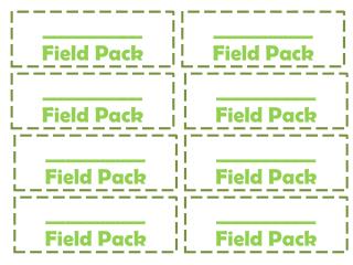__________ Field Pack