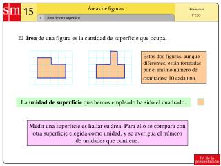 Áreas de figuras