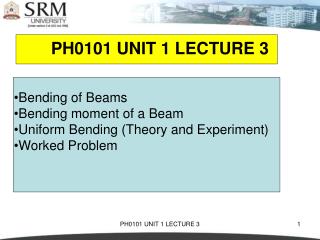 PH0101 UNIT 1 LECTURE 3