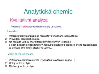 Analytická chemie