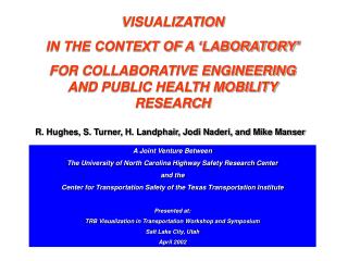 VISUALIZATION IN THE CONTEXT OF A ‘LABORATORY’