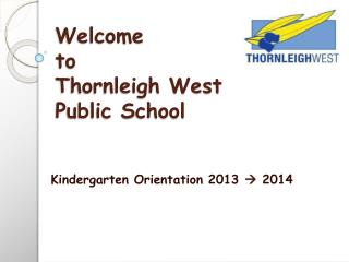 Welcome to Thornleigh West Public School