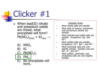 Clicker #1