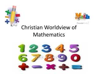 Christian Worldview of Mathematics