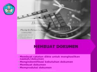 MEMBUAT DOKUMEN