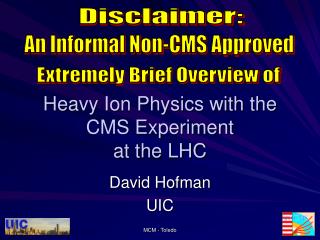 Heavy Ion Physics with the CMS Experiment at the LHC