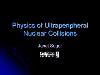 Physics of Ultraperipheral Nuclear Collisions