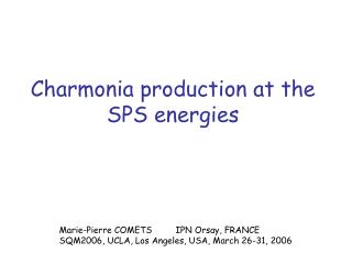 Charmonia production at the SPS energies