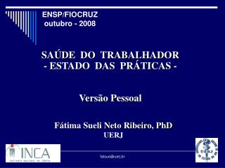 ENSP/FIOCRUZ outubro - 2008