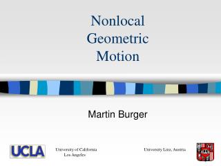 Nonlocal Geometric Motion