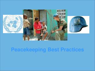 Peacekeeping Best Practices
