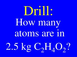 Drill: