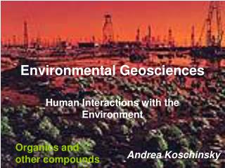 Environmental Geosciences