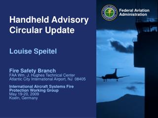 Handheld Advisory Circular Update