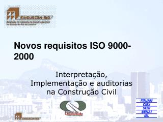 Novos requisitos ISO 9000-2000