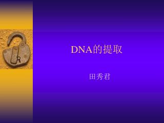 DNA 的提取