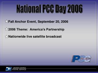 National PCC Day 2006