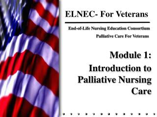 Module 1: Introduction to Palliative Nursing Care