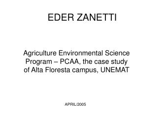 EDER ZANETTI