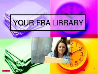 YOUR FBA LIBRARY