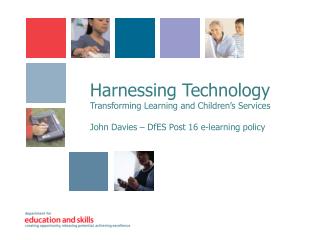 Harnessing Technology Transforming Learning and Children’s Services