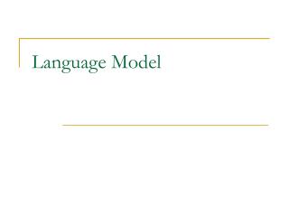 Language Model