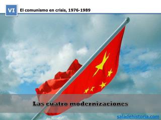 El comunismo en crisis, 1976‑1989