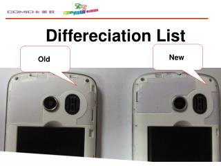 Differeciation List