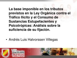 Base imponible de las contribuciones previstas en la LOTICSEP: “…ganancia neta anual..”