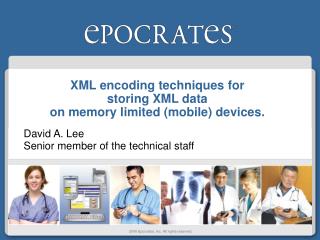 XML encoding techniques for storing XML data on memory limited (mobile) devices.