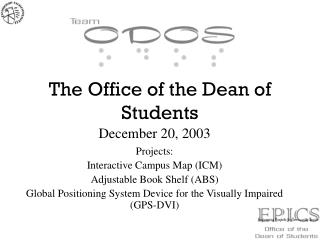 The Office of the Dean of Students