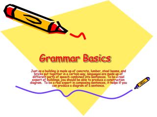 Grammar Basics