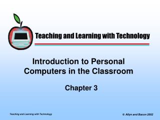 Introduction to Personal Computers in the Classroom