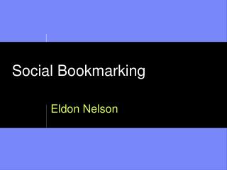 Social Bookmarking