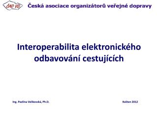 Interoperabilita elektronického odbavování cestujících