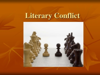 Literary Conflict