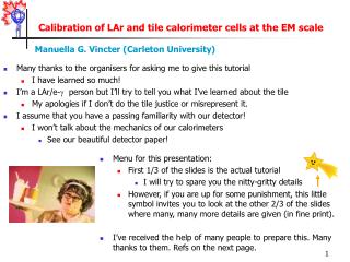 Calibration of LAr and tile calorimeter cells at the EM scale