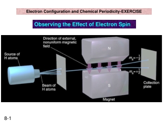 Observing the Effect of Electron Spin