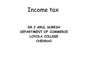 Income tax