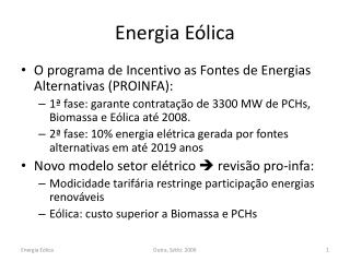 Energia Eólica