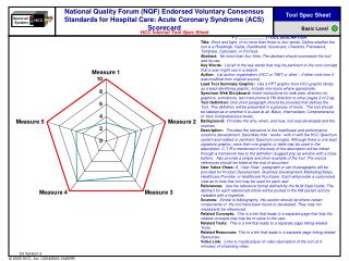 Tool Spec Sheet