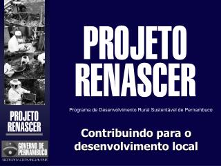 Contribuindo para o desenvolvimento local