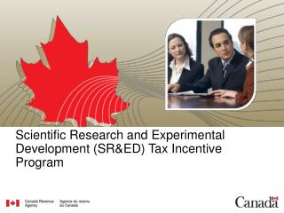 Scientific Research and Experimental Development (SR&amp;ED) Tax Incentive Program