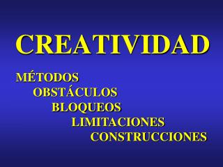 CREATIVIDAD