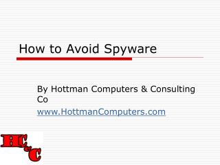 How to Avoid Spyware