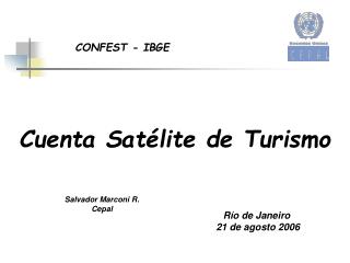 Cuenta Satélite de Turismo