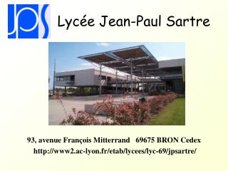 Lycée Jean-Paul Sartre